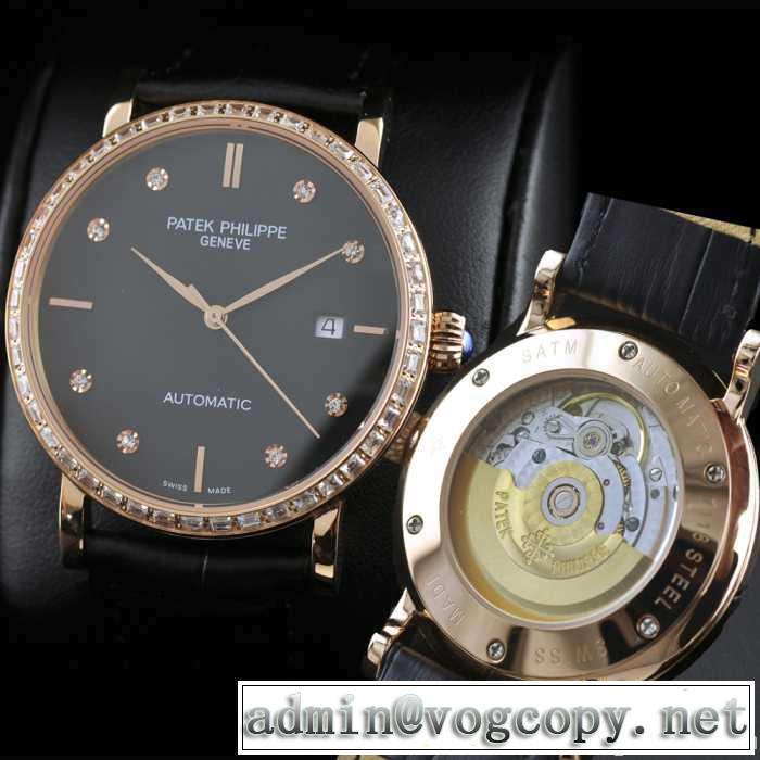自動巻き スイスムーブメント  男性用腕時計 patek philippe philippe パテックフィリップ  メンズ腕時計